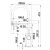 Bateria Blanco CATRIS-S Flexo Filter czarny mat 526 707